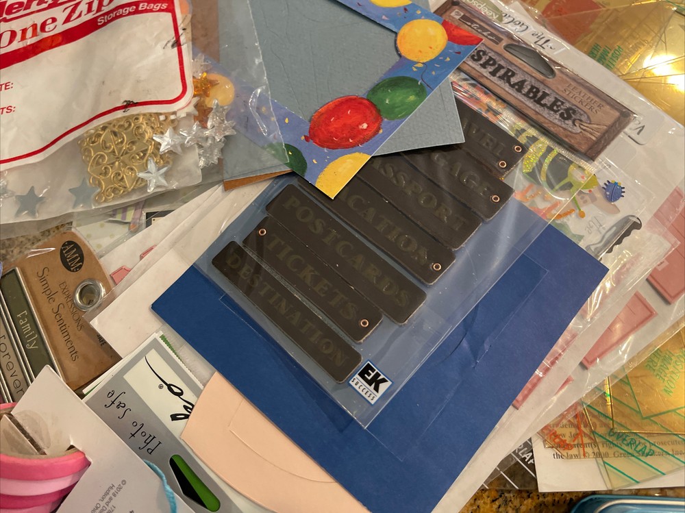 HUGE Rubber Stamp Supply Lot!