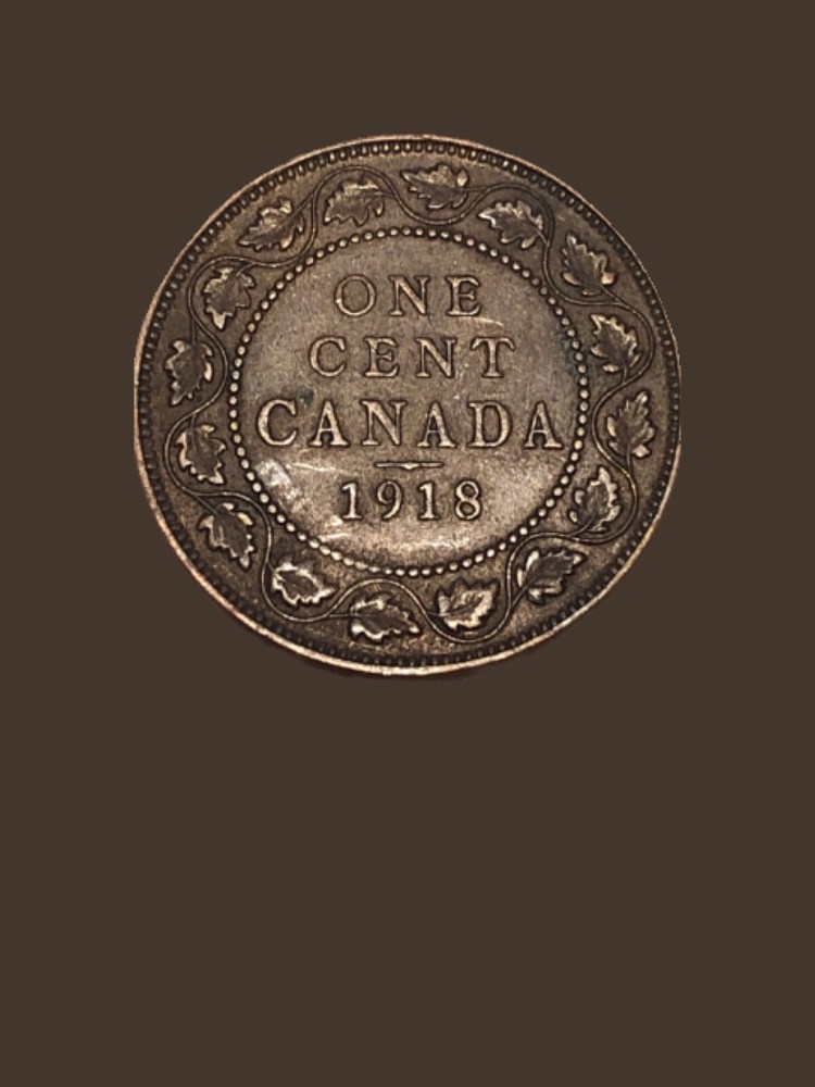 1918 Canada Large One Cent - VF
