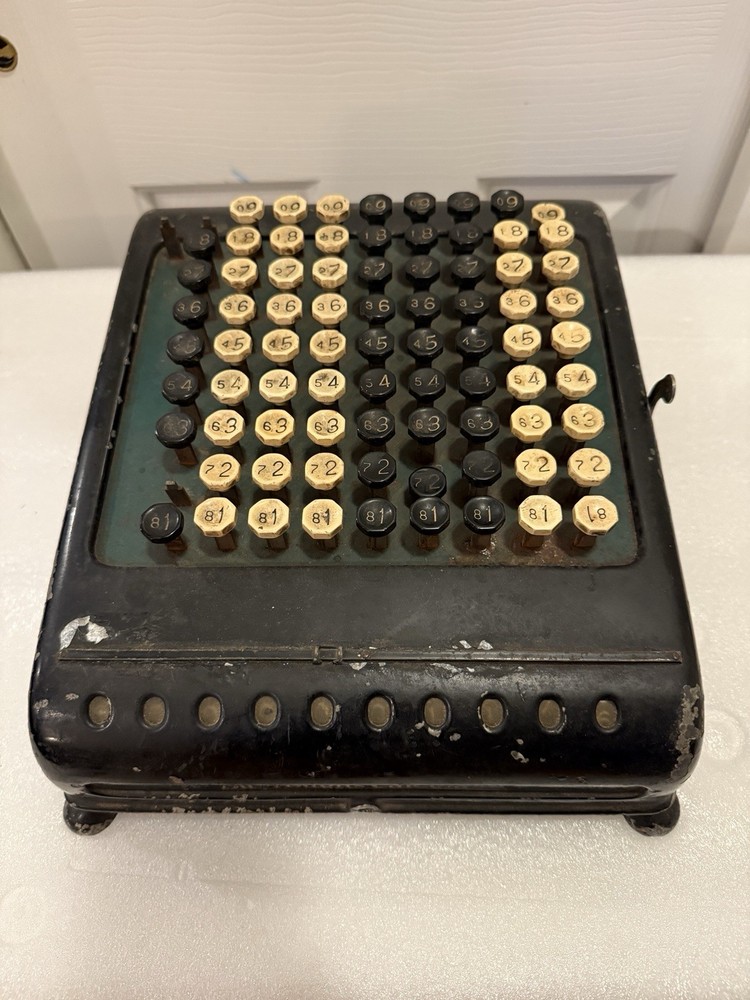 Rare Antique Burroughs Calculator Electric Adding Machine A425904