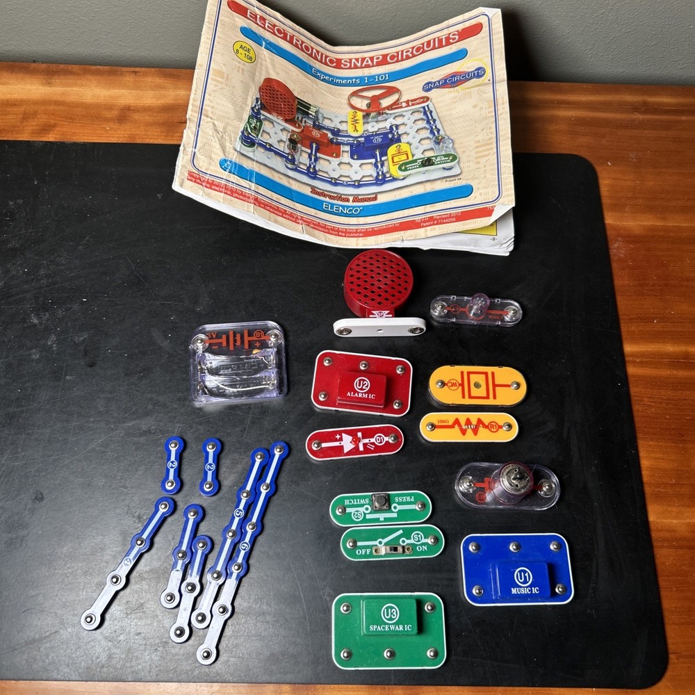 Snap Circuits Elenco Mixed Lot Replacement 20 Parts