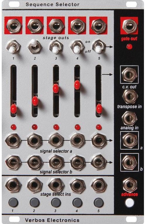 VERBOS ELECTRONICS SEQUENCE SELECTOR : NEW : [DETROIT MODULAR]