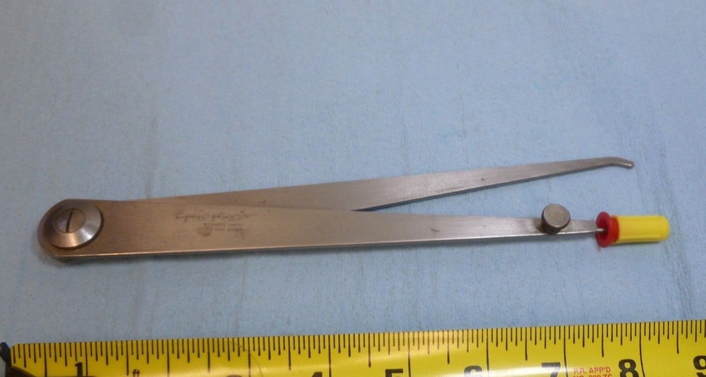 No. 14 - 4" LOCK JOINT INSIDE FLAT CALIPER Union Tool Co.