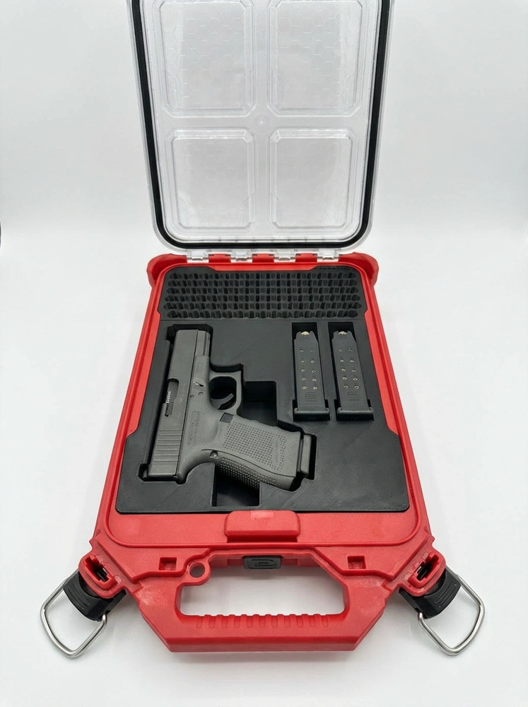 Glock 19 / 23 Gen 4 Milwaukee PACKOUT Low Profile Bin (Insert Only)