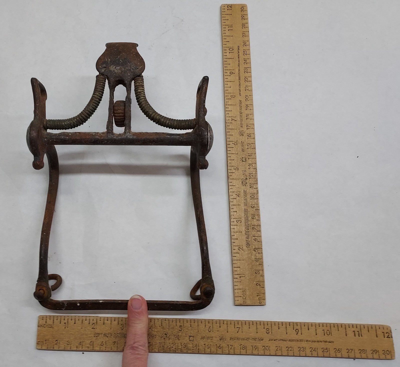 Western Cowboy SPADE HORSE BIT - HOME MADE - AS IS - listing #226267