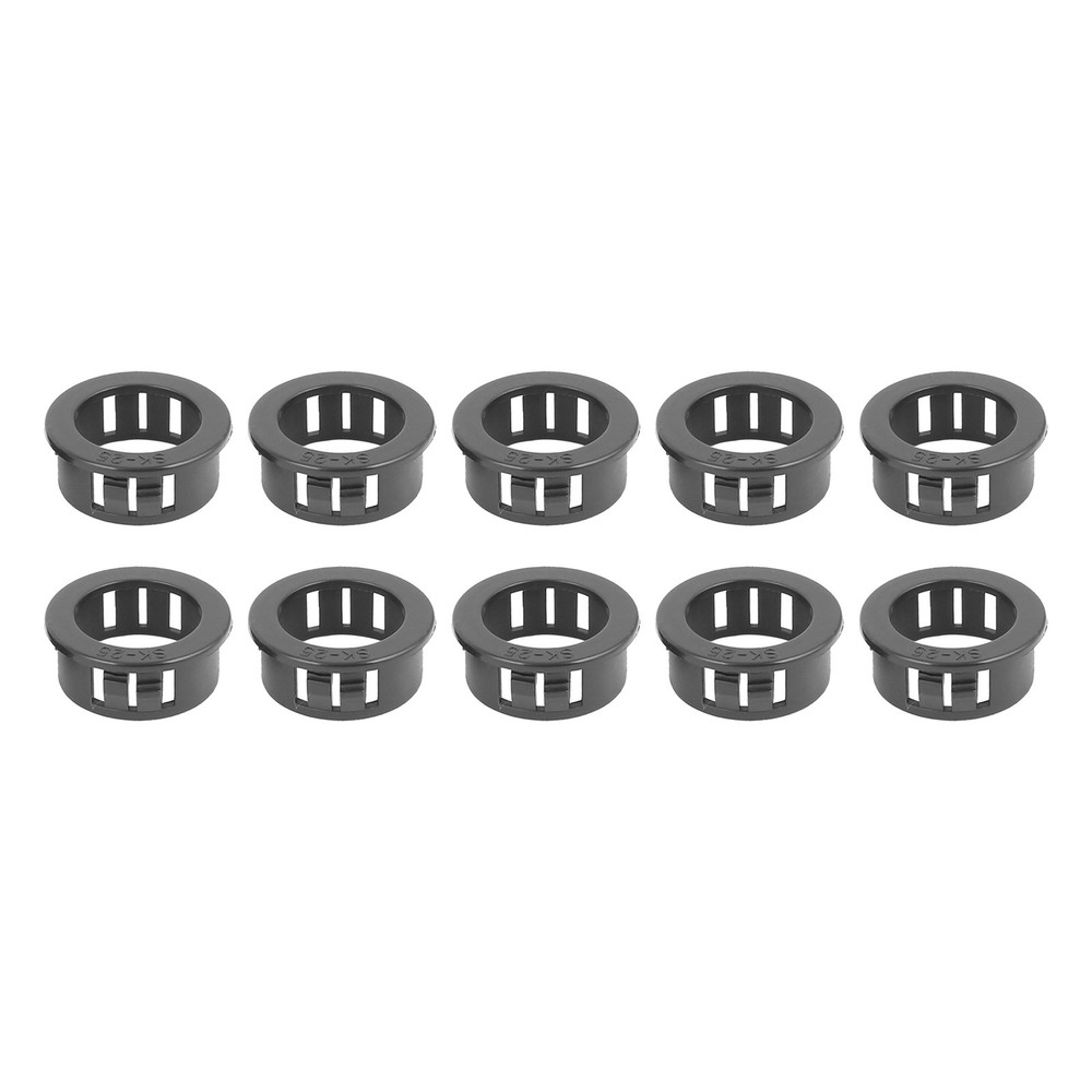 Cable Snap Bushing Snap in Cable Hose Bushing Plastic 25mm 20Pcs