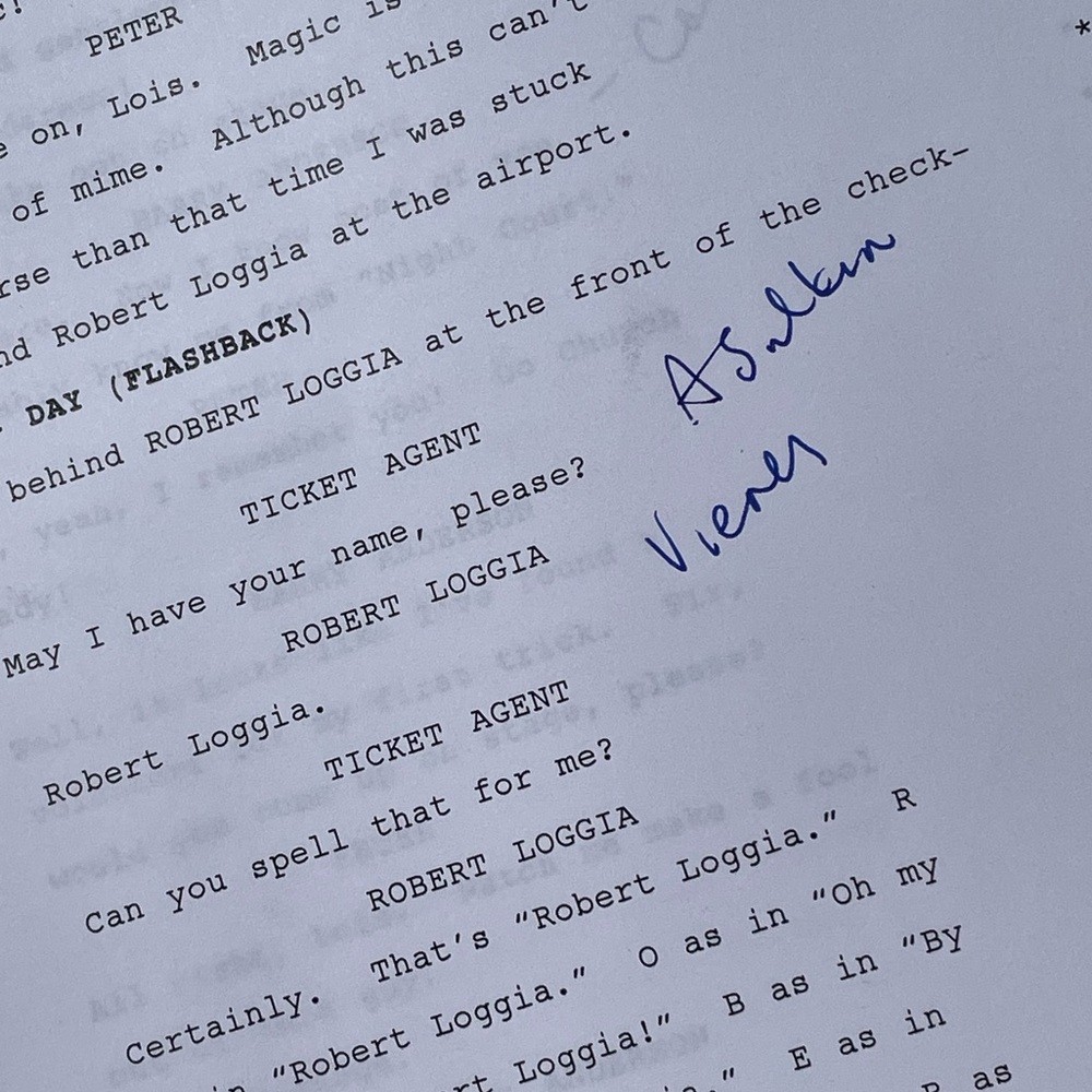 Family Guy SET 2006 Production Used Table Draft Scripts w/ Written Casting Notes
