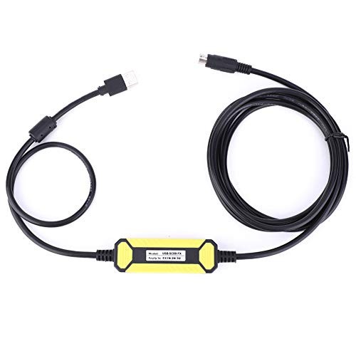 Programming Cable Data Cable Fit for FX1S/1N/2N/3U FX Series PLC USB-SC09-FX