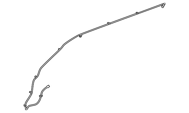 Genuine Ford Upper Hose FB5Z-17A605-B