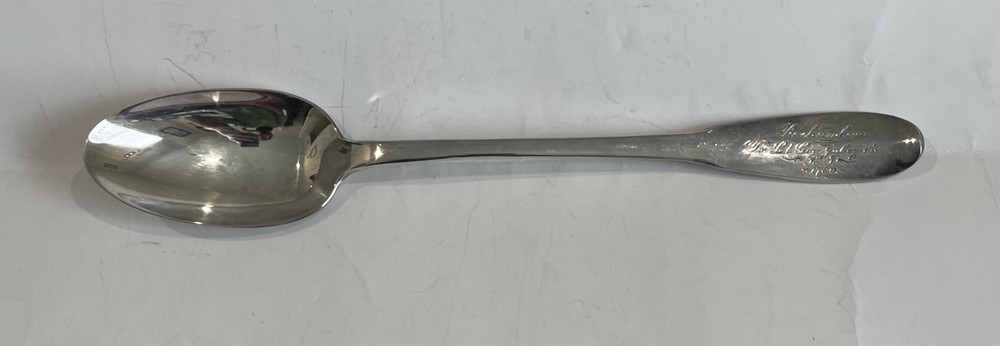 GORHAM - GENERAL de ROCHAMBEAU Revolutionary Era 12" SILVERPLATE SERVING Spoon