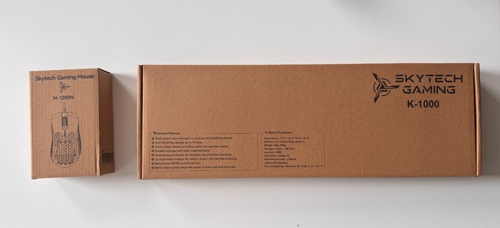 Skytech Gaming keyboard mouse combo - NEW