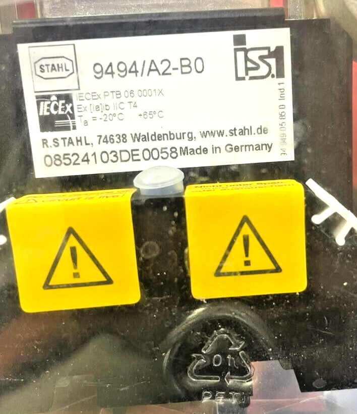 STAHL 9494/A2-BO BUSRAIL,SUBDEND