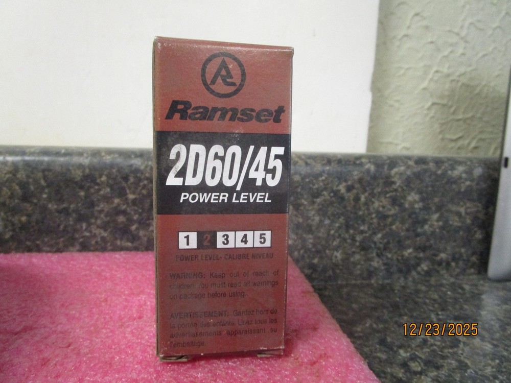 NEW! Ramset .25 Caliber Power Level 2 - 2D60/45