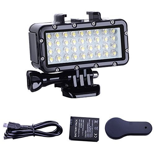 Suptig Diving Light High Power Dimmable Waterproof Led Video Light Fil