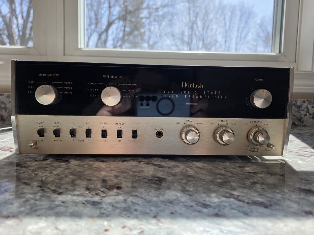 McIntosh C24 Solid State Stereo Preamplifier