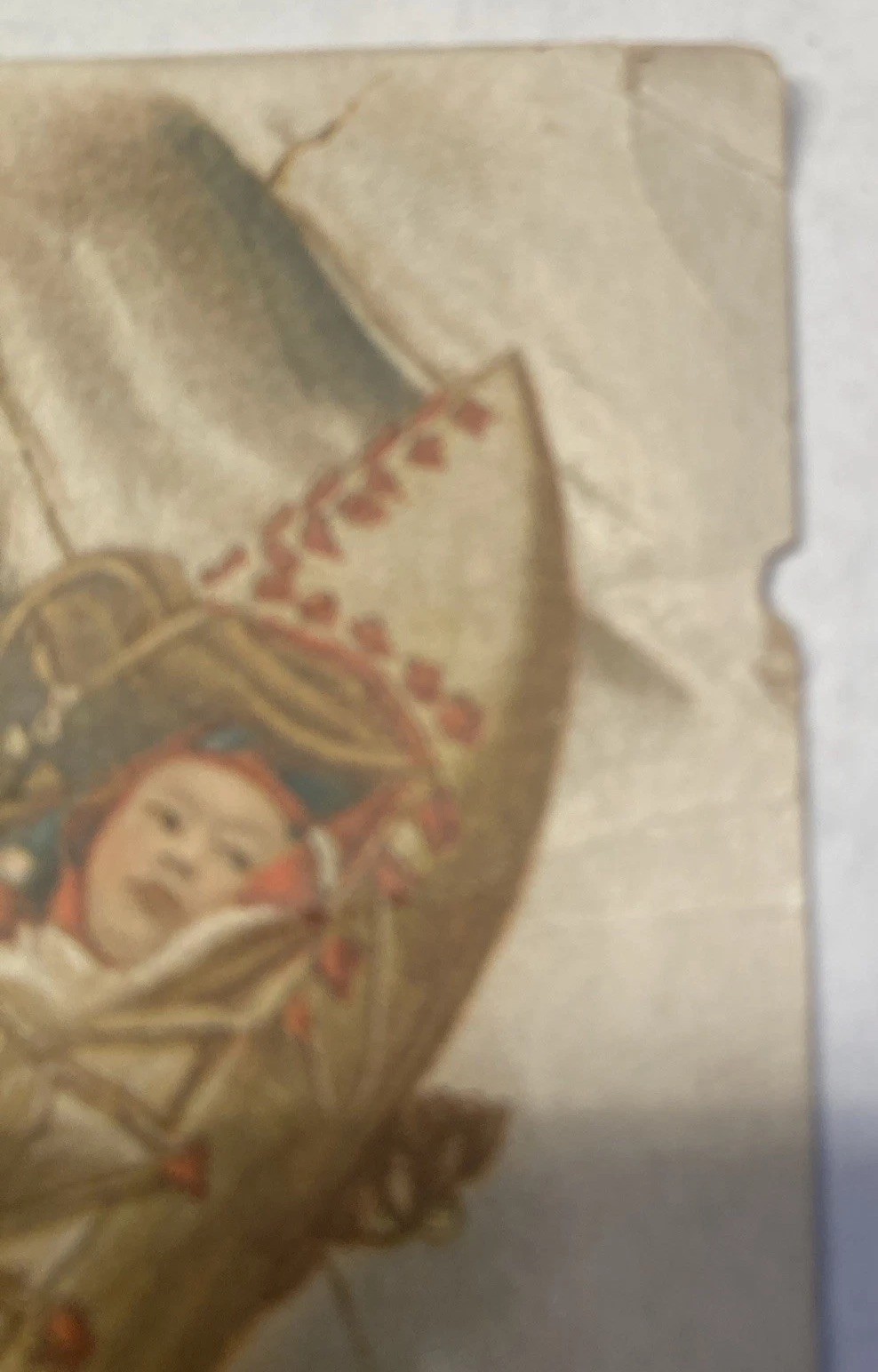 Scott's Emulsion Victorian Trading Card Scott& Brown NY Norwegian Mother & Baby