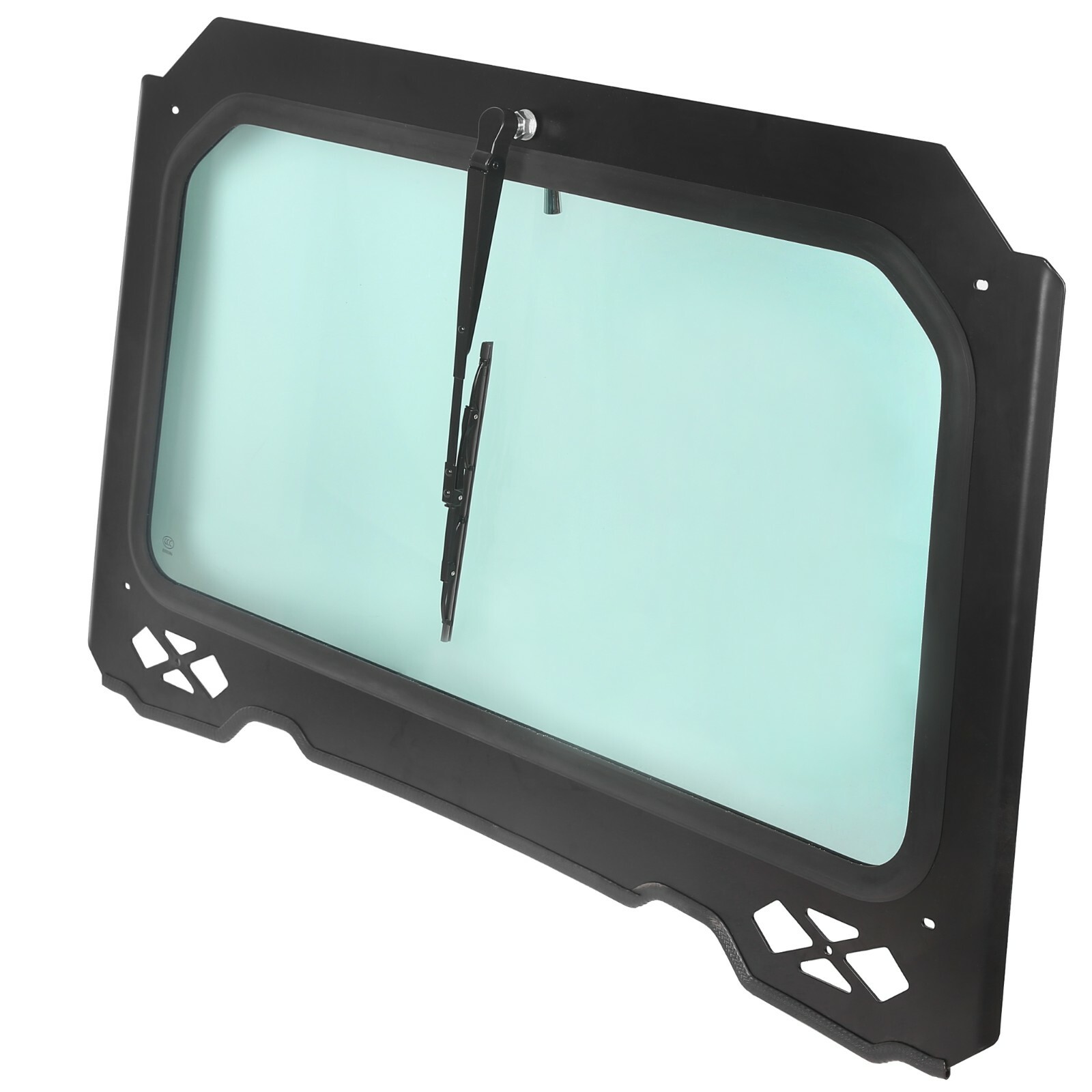 For Polaris RZR Windshield Full Glass with Wiper 900 1000 Trail S, XP Turbo