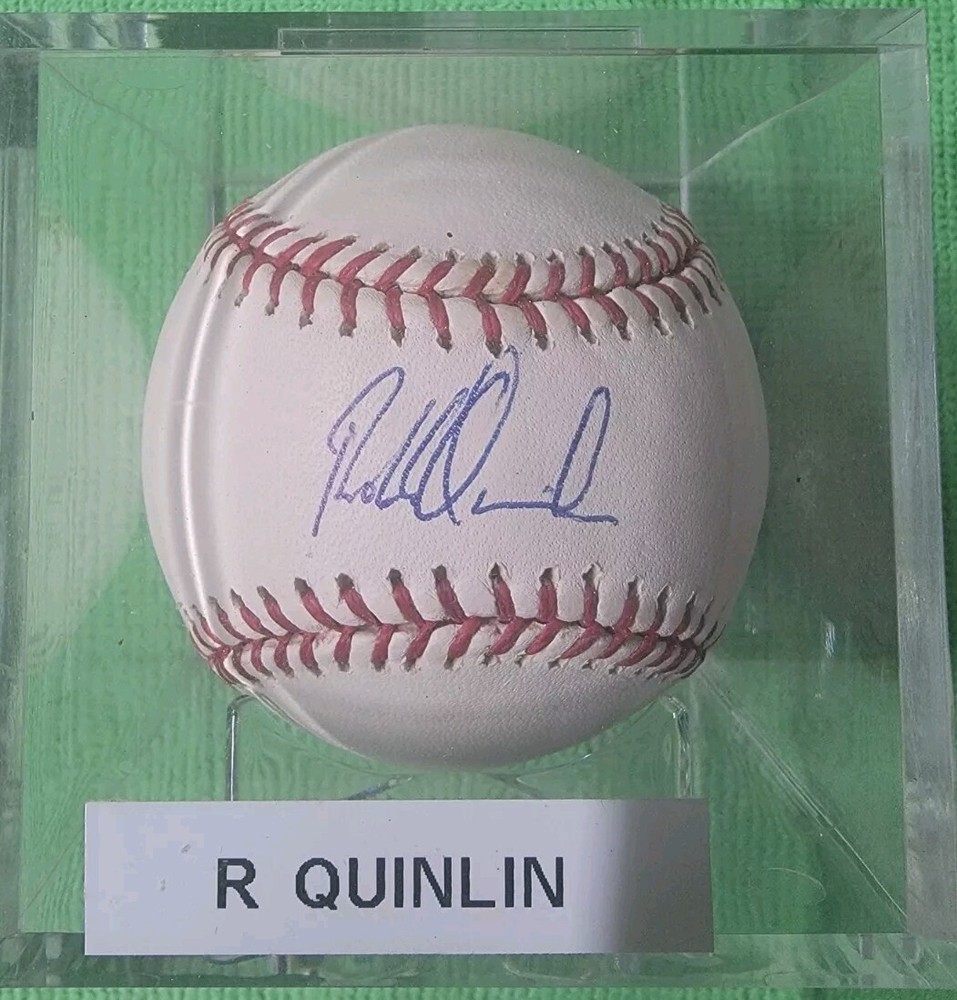 Robb Quinlin Autographed baseball