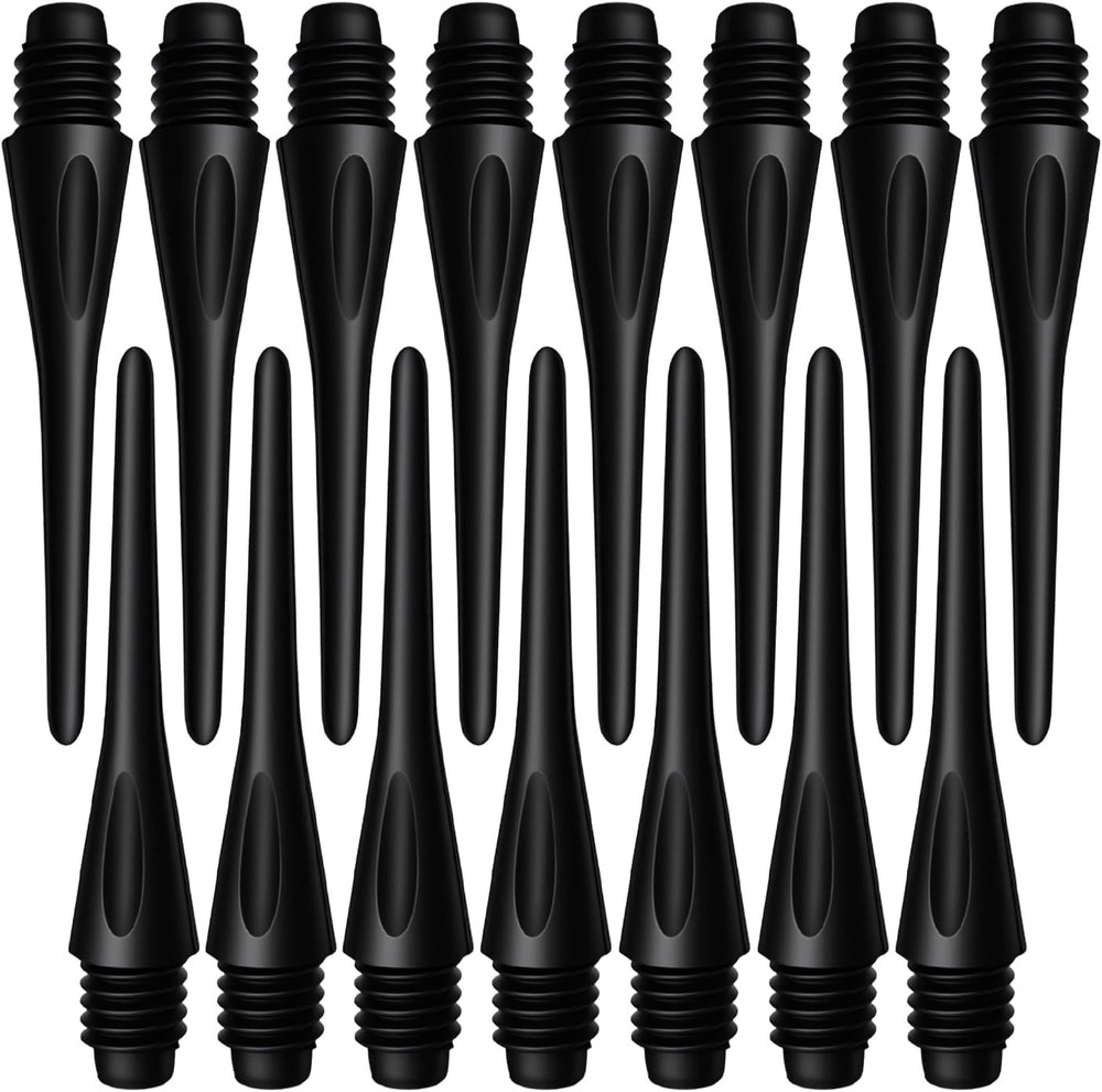 Plastic Dart Points 150 Pack for 2BA Threads Replacement Accessories Black