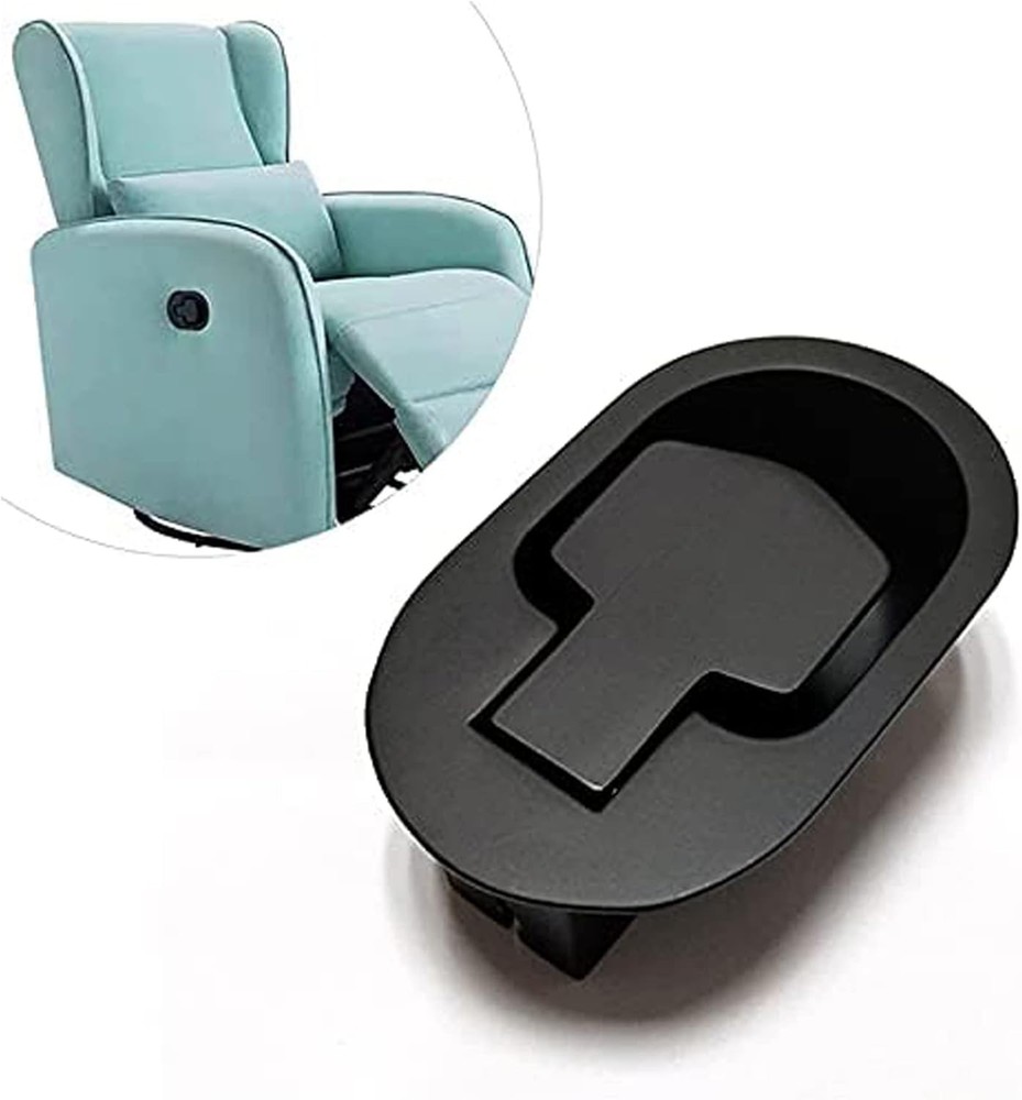 Metal Recliner Handle Replacement, Universal Manual Pull Cable 38" Total Length