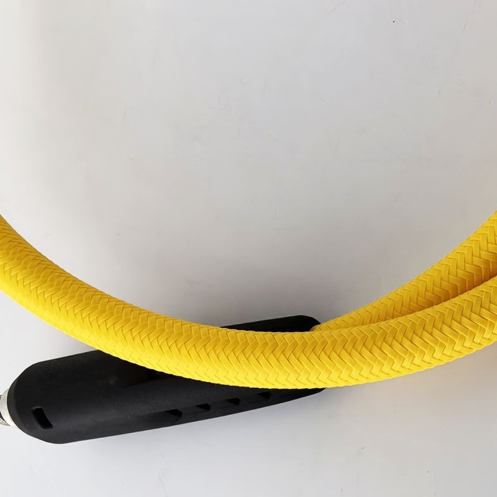 Scuba Diving Medium Pressure Hose 100cm Polyester Middle Layer PET Outer Sheath