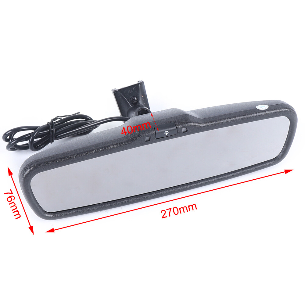 Backup Camera Mirror Car Rear View Reverse Night Vision Parking System Set