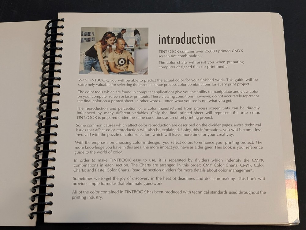 Tintbook: a Simple Selection Guide to Process Tint Combinations