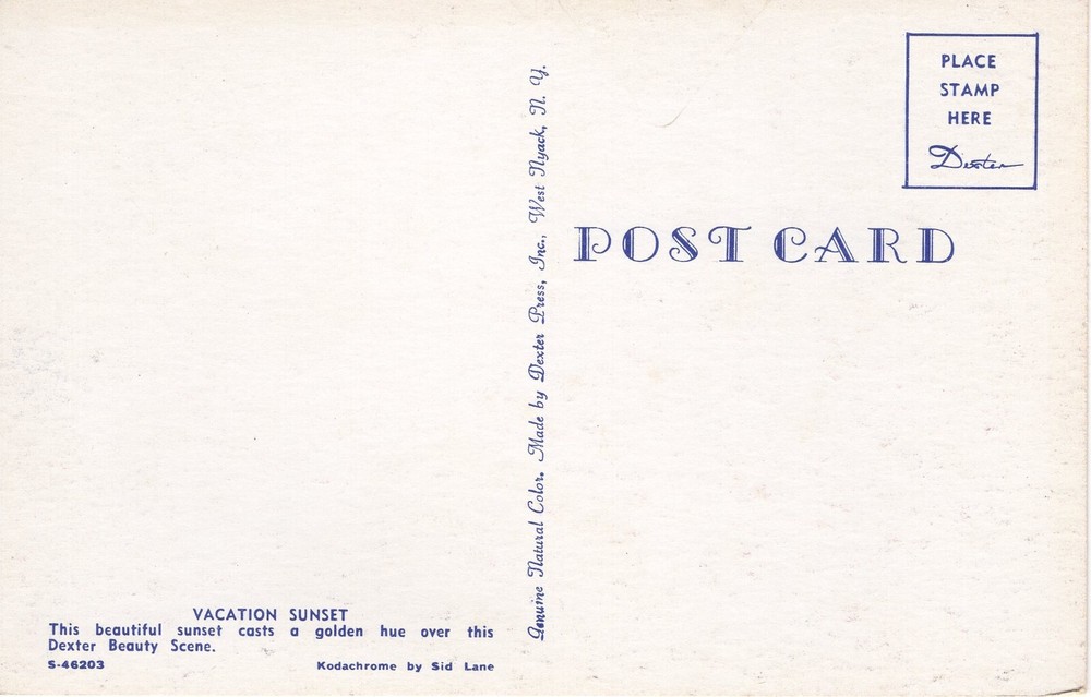 VACATION SUNSET - PC4621