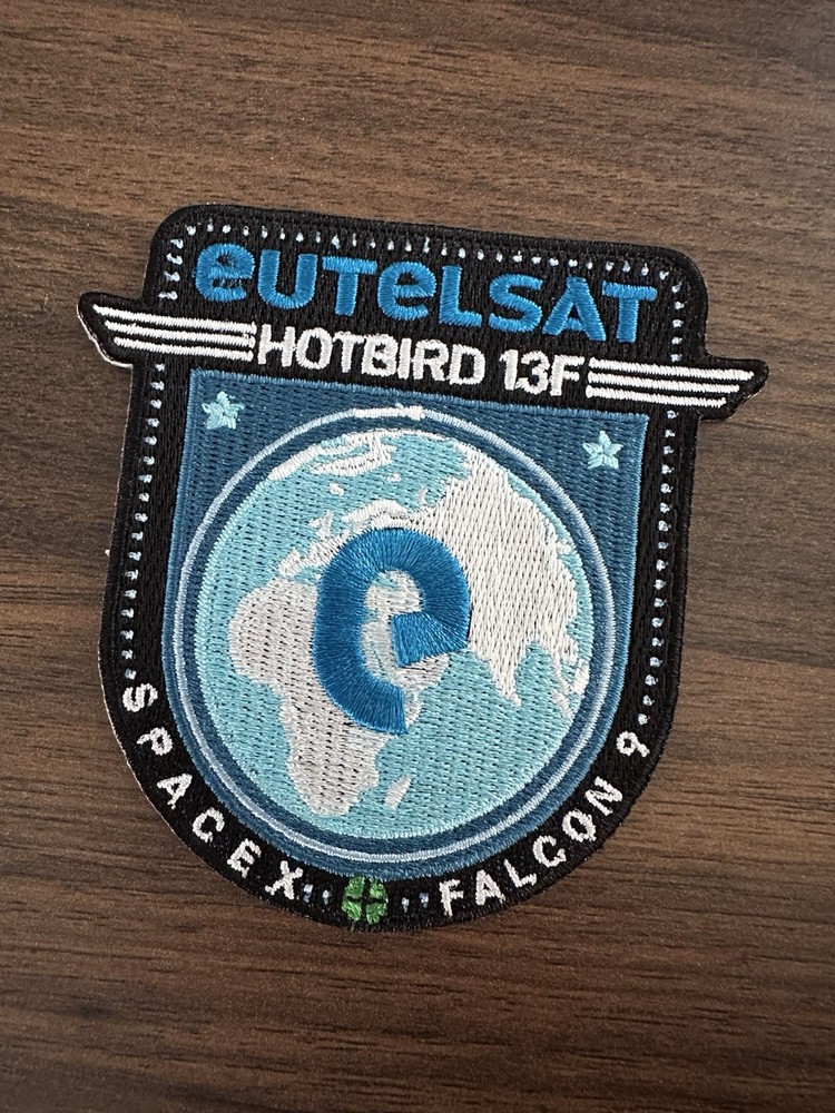 Space Eutelsat Sattelite PROGRAM MISSION PATCH 3.5”
