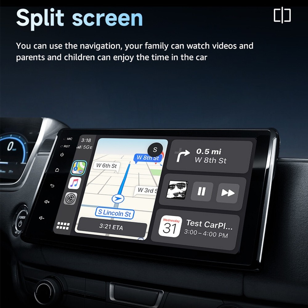 USB Wireless CarPlay Adapter Fit iPhone Apple Wireless Carplay Dongle Plug Play