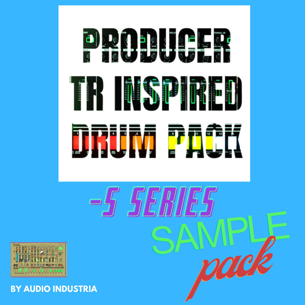 TR Drum Machine (-S Series) Sample Pack CD Producer Inspired Drum Samples .wav