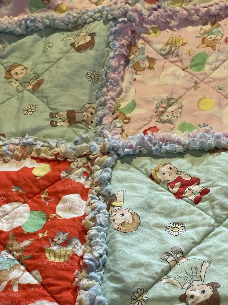 Happy Days Rag Quilt