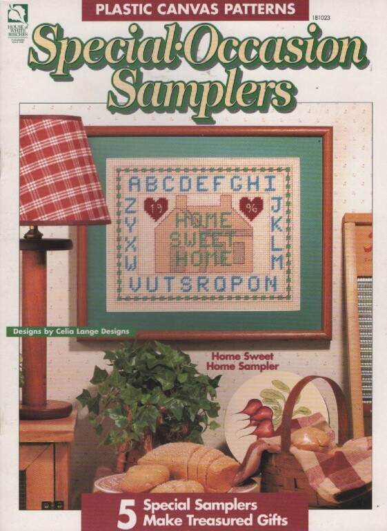 OOP!!! PLASTIC CANVAS SPECIAL-OCCASION SAMPLERS