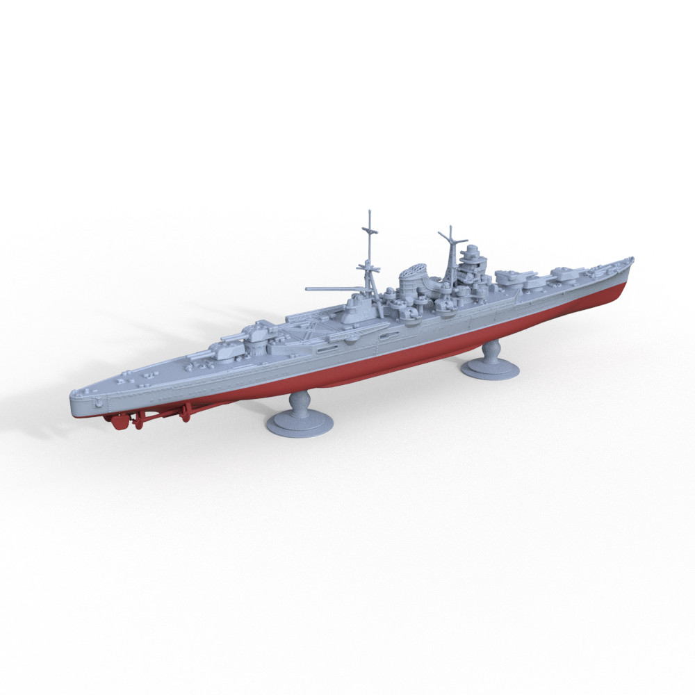 1/2000 Model Kit IJN Mogami 1940 Full Hull