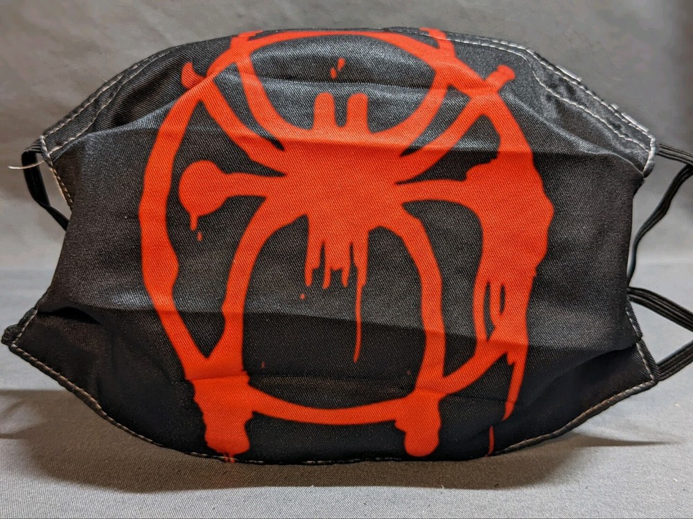 Spider Verse Adult Facemask With Filter Pocket