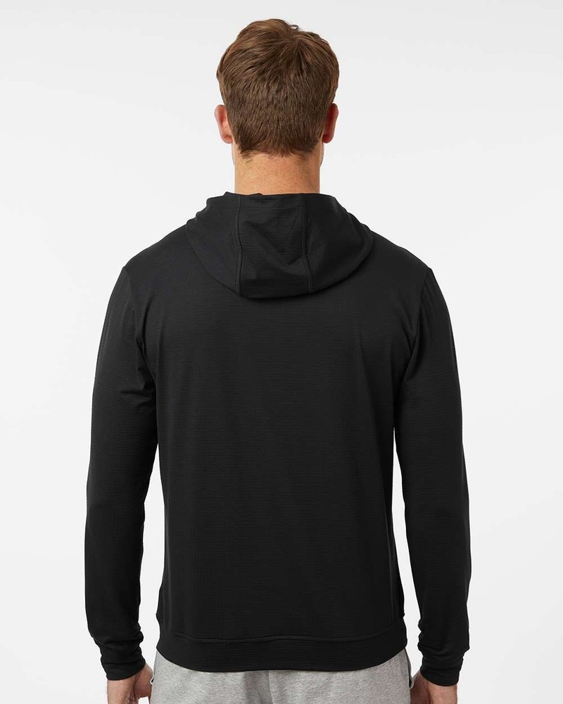 Adidas - Ultimate Elevated Hoodie - A2009, Athletic Golf Pullover, Black 3XL