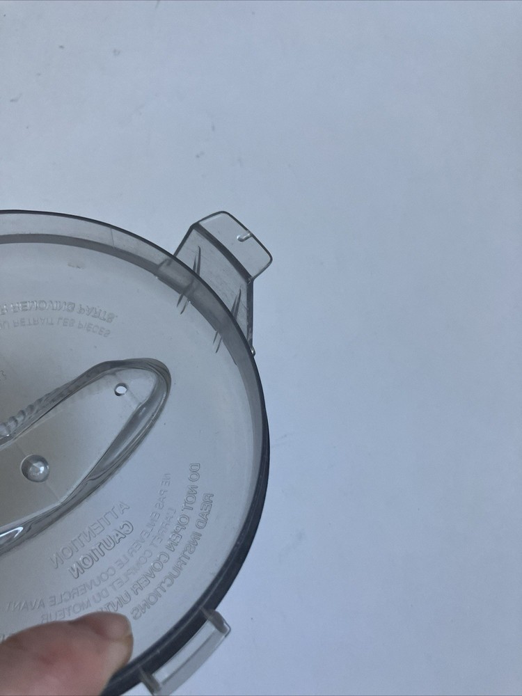Cuisinart CGC-2 Mini-Prep Plus Processor Replacement Plastic Lid Cover DLC-200