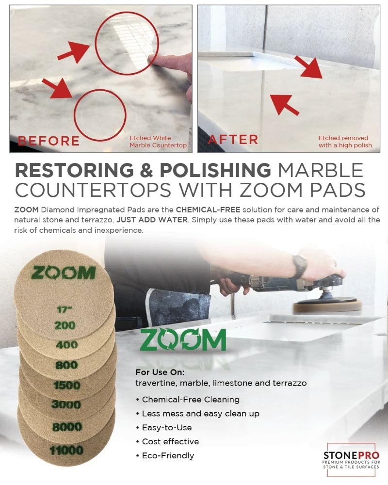 Zoom Pads (800 Grit, 7")