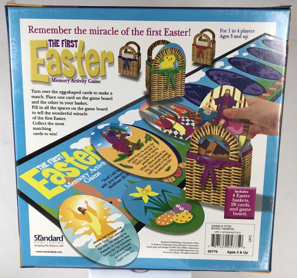 The First Easter Memory Activity Game by Standard Publishing Brand Sealed 2006