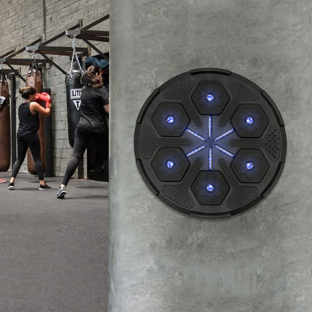 Bluetooth Musical Boxing Target with Light & Wall Mount Design