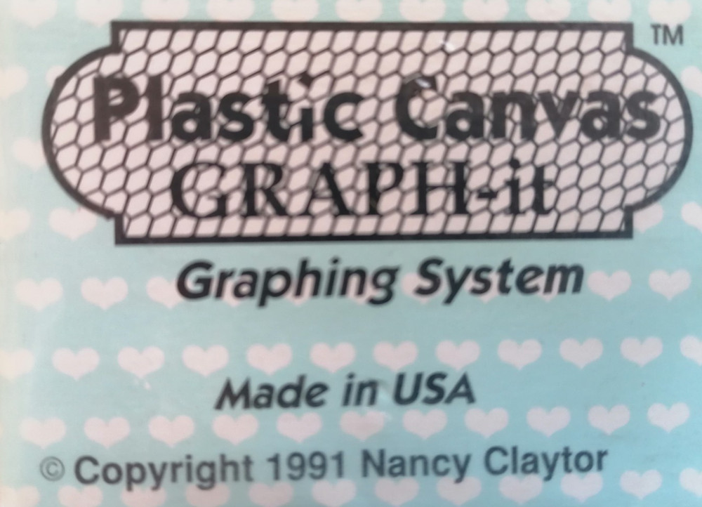 PLASTIC CANVAS GRAPH-it Graphing System, Become your Own Designer