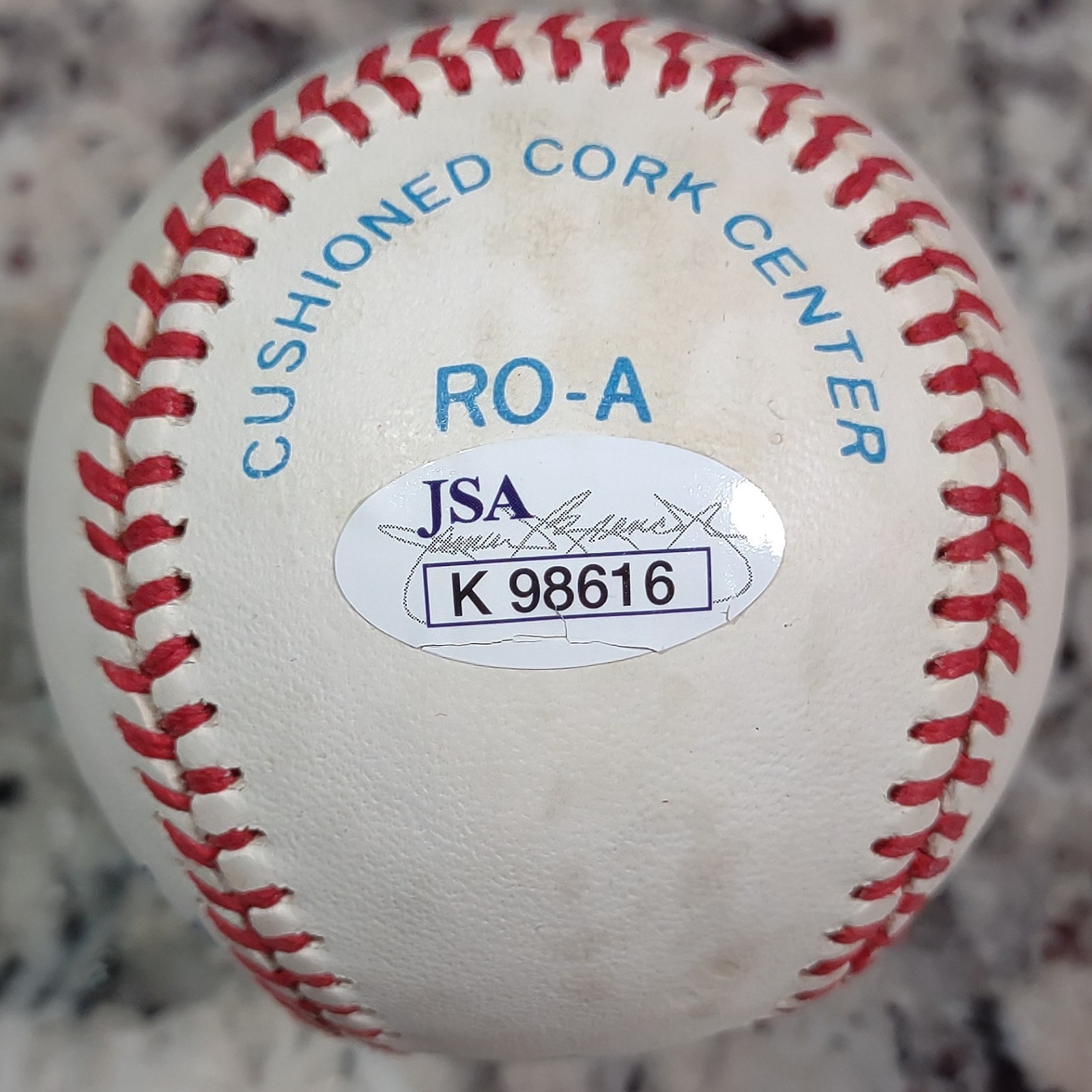 Ralph Kiner Bob Feller Early Wynn Signed American League Baseball ROALB JSA COA