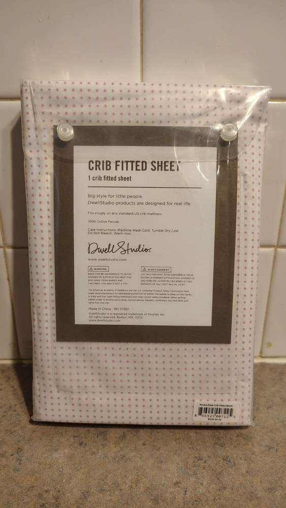 4 Pack Baby Fitted Crib Sheets