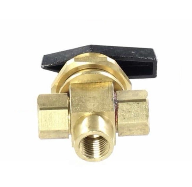 3-Way Diverting Ball Valve 1/4 NPTF 510-05020-00 Reitnouer P6760-0009