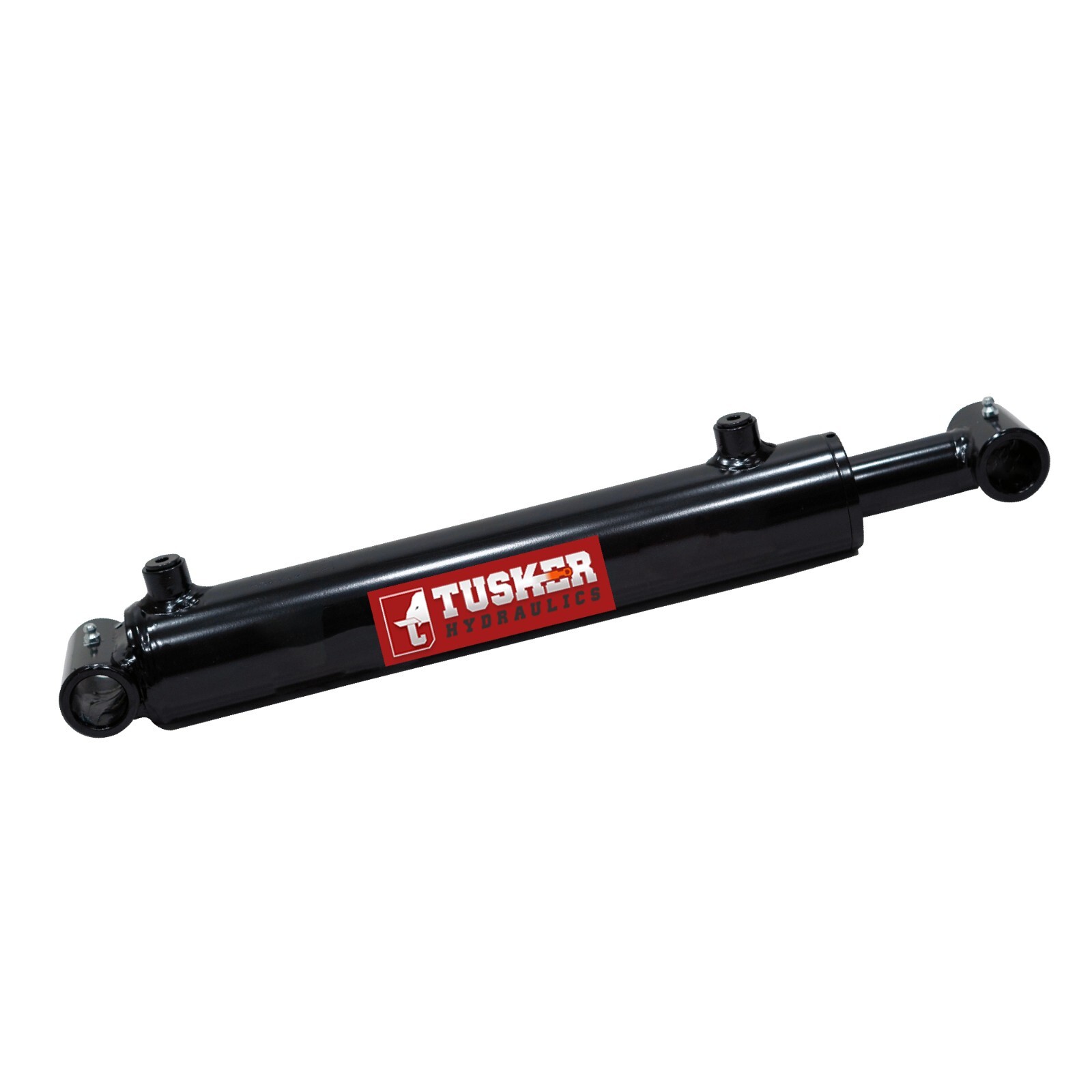2x24 Hydraulic Cylinder 2" Bore 24" Stroke Double Acting Welded Cross Tube