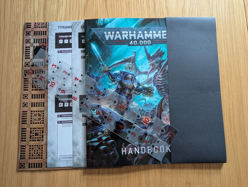 Warhammer 40K Kill Starter Rules Starter Handbook Reference Sheets and More