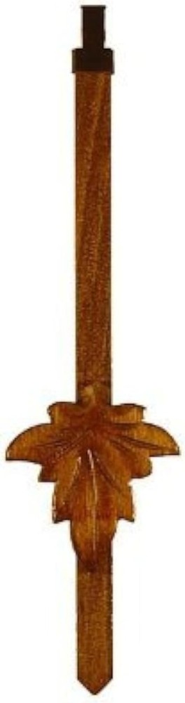 Hand Carved Oak Pendulum for Cuckoo Clock-