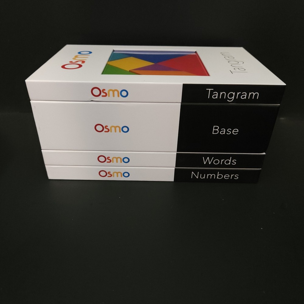 Osmo Genius Starter Kit for iPad Interactive Learning System Base Tiles Apps Etc