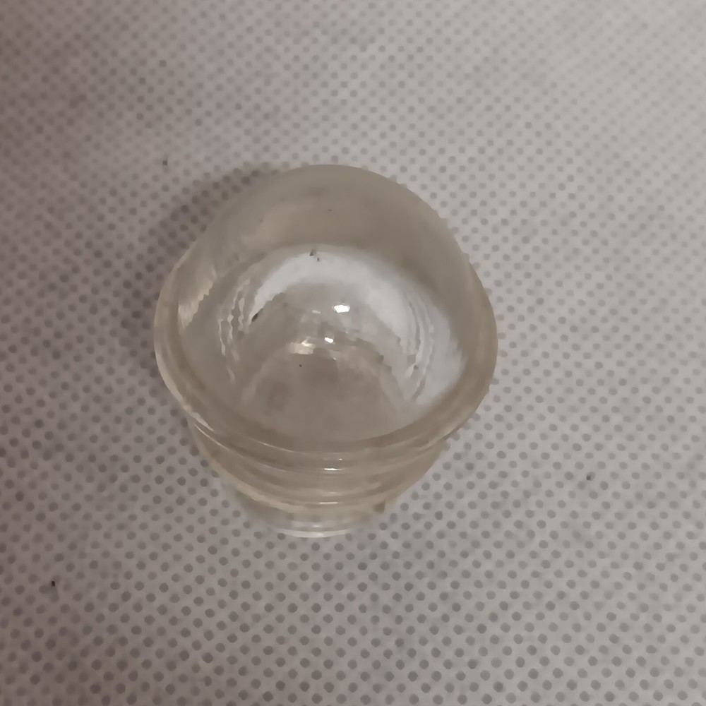 Glass Coffee Percolator Dome Round .75" 2 Tab