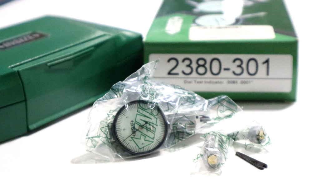 INSIZE #2380-301, DIAL TEST INDICATOR, .008 x.0001" E328