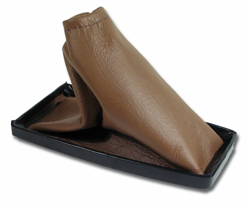 Corvette C3 Shift Boot Dark Saddle Manual 1973